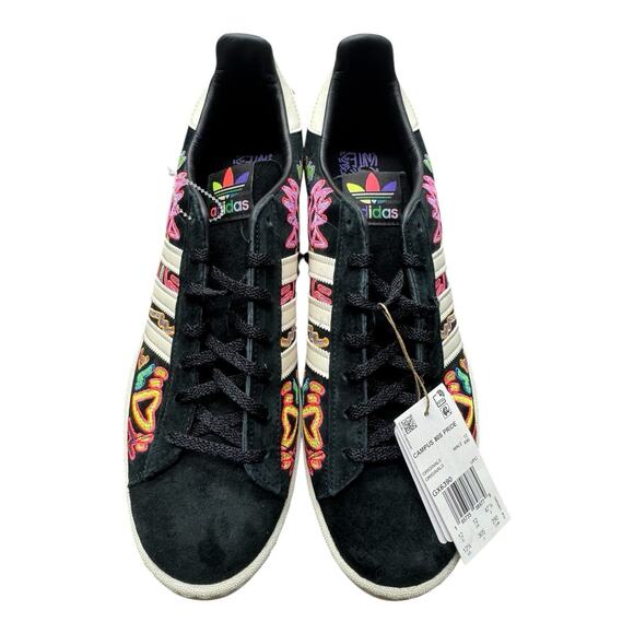 Adidas Kris Andrew Small X Campus 80s 'Pride' GX6390 Size 12.5 LGBTQ Equality - Picture 2 of 13